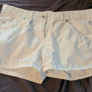 Arizona jeans co white shorts